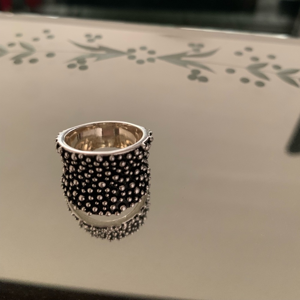 Silver ring size 7